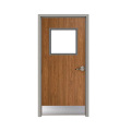 Steel Fire-rated Out Modern Double Front Entry Custom Doors Set